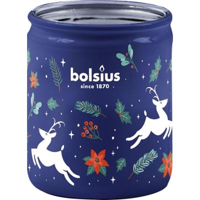 Bolsius True Glow świąteczna świeca zapachowa w szkle 82/68 - Wanilia