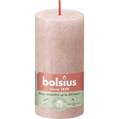 Bolsius Rustic Shine Mglisty Róż świeca dekoracyjna 100/50