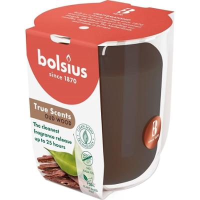 Bolsius True Scents Drzewo Agarowe świeca zapachowa 80/73 w szkle