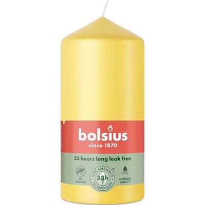Bolsius Essentials Słoneczny Żółty świeca pieńkowa 120/58mm