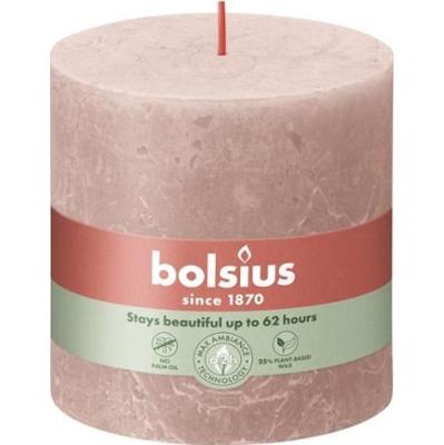 Bolsius Rustic Shine Mglisty Róż świeca dekoracyjna 100/100