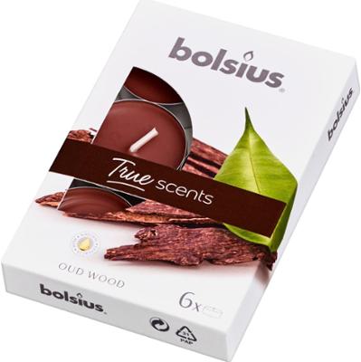 Bolsius True Scents Drzewo Agarowe podgrzewacze zapachowe 4 godzinne - 6 sztuk