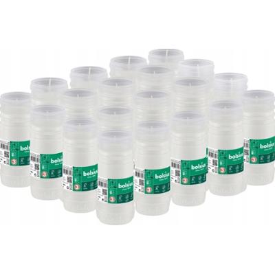 Bolsius wkład parafinowy RP3 zgrzewka 20 sztuk (68h)