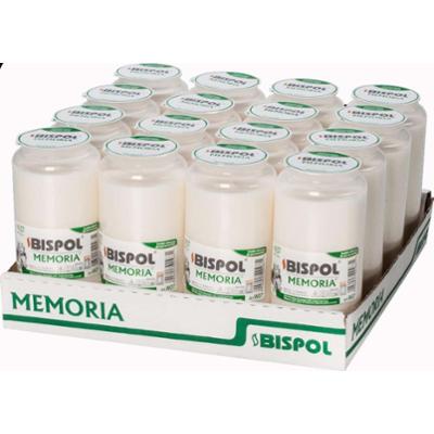 Bispol Memoria w07 wkłady olejowe do zniczy 4,5 dnia palenia 16 sztuk