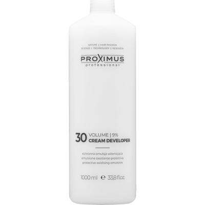 Proximus Cream Developer– oksydant do farbowania i rozjaśniania włosów, 1000 ml 9% | Volume 30