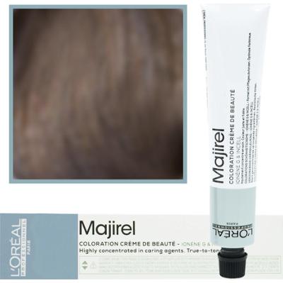 Loreal Majirel - profesjonalna farba do włosów, paleta kolorów, 50ml 6.1 Ciemny Blond Popielaty