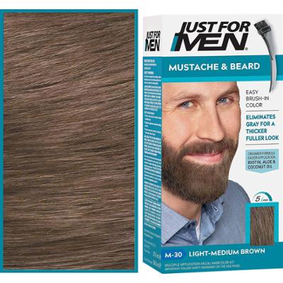 Just For Men Color Gel - odsiwiacze do włosów dla mężczyzn w formie żelu, 28g M30 | Jasny Średni Brąz