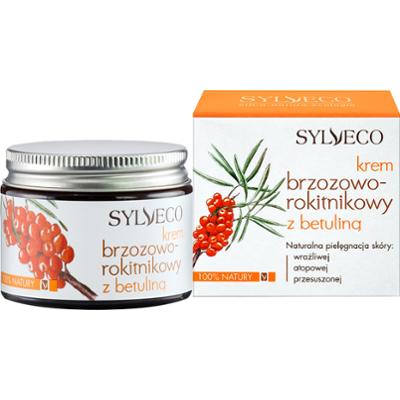 Sylveco Krem Brzozowo-Rokitnikowy z betuliną - przeciwstarzeniowy krem do twarzy, 50ml