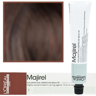 Loreal Majirel - profesjonalna farba do włosów, paleta kolorów, 50ml 6,53 Ciemny Mahoniowo-Złoty Blond