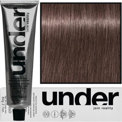 Montibello Under – profesjonalna farba do włosów, 60ml 4.0 / 4N | Naturalny Średni Brąz