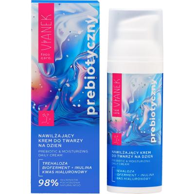 Vianek prebiotyczny - nawilżający krem do twarzy na dzień z trehalozą, 50ml