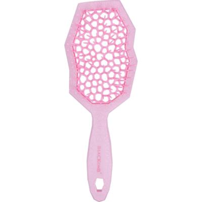 Poniks Blackomb Eco DS301 - różowa, ekologiczna szczotka do rozczesywania włosów