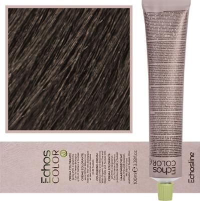 Echosline Echos Color Colouring Cream - wegańska farba do włosów, 100ml ICE 7,0 | Zimny Naturalny Średni Blond