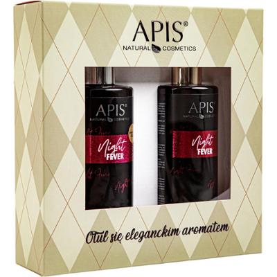 Apis Zestaw Night Fever – kompleksowa nocna pielęgnacja dla kobiet, 2x300ml
