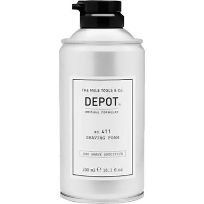 Depot NO.411 Shaving Foam - pianka do golenia zmiękczająca zarost, 300ml