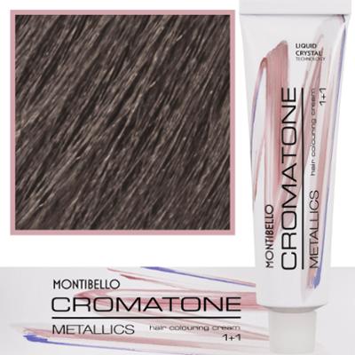 Montibello Cromatone Metallics, wielofunkcyjna farba do włosów 60 ml 6,21 M | Popielaty Perłowy Ciemny Blond