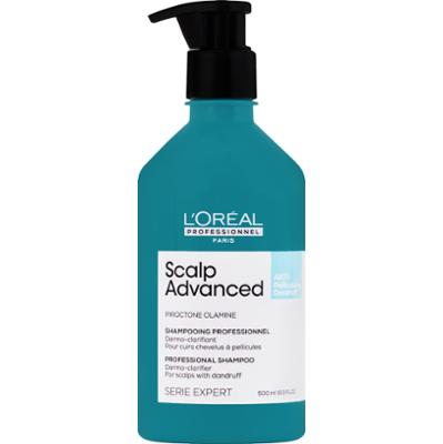 Loreal Scalp Advanced - szampon przeciwłupieżowy, 500ml