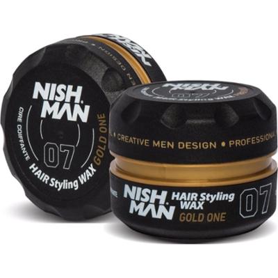 Nishman Hair Styling Wax Gold One - wosk stylizujący do włosów, 150ml