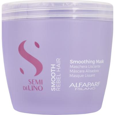 Alfaparf Semi Di Lino Smoothing Mask – nawilżająco-wygładzająca maska do włosów, 500ml