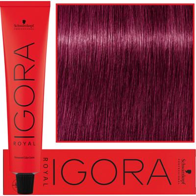 Schwarzkopf Professional Igora Royal - trwała farba do włosów o innowacyjnej formule, 60ml 0-89 | Koncentrat Czerwono-Fioletowy