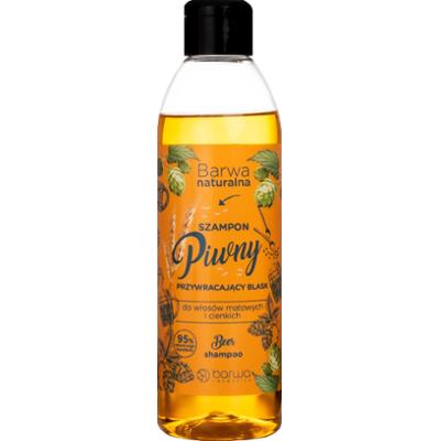 Barwa Naturalna Szampon Piwny Przywracający Blask 300 ml