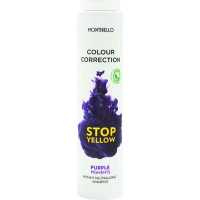 Montibello Colour Stop Yellow - neutralizujący żółte tony szampon do włosów blond, 300ml