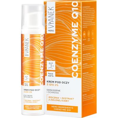 Vianek Hero - odmładzający krem pod oczy z koenzymem Q10, 15ml