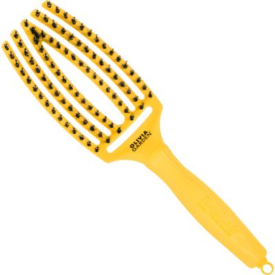 Olivia Garden Finger Brush Combo Medium, szczotka z włosiem dzika do rozczesywania, różne kolory Sweet Lemonade | Słodka Lemoniada