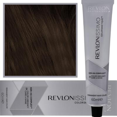 Revlon Revlonissimo Colorsmetique - kremowa farba do włosów, 60ml 4 | Średni Brąz