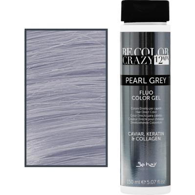 Be Hair Be Color Crazy – toner do włosów w żelu z keratyną, bez amoniaku, 150ml Pearl Grey | Perłowy Szary
