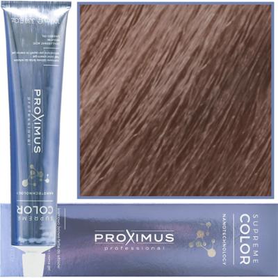 Proximus Supreme Color Nanotechnology – profesjonalna farba do włosów z kwasem hialuronowym, 100ml 9,81 | Bardzo Jasny Tytoniowy Blond