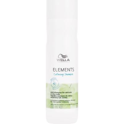 Wella Elements Calming - szampon do włosów i suchej lub wrażliwej skóry głowy, 250ml