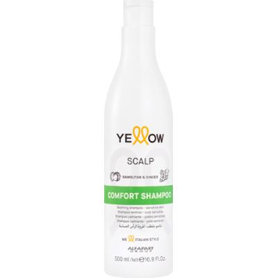 Alfaparf YELLOW Scalp Comfort - szampon oczyszczający skórę i włosy, 500ml