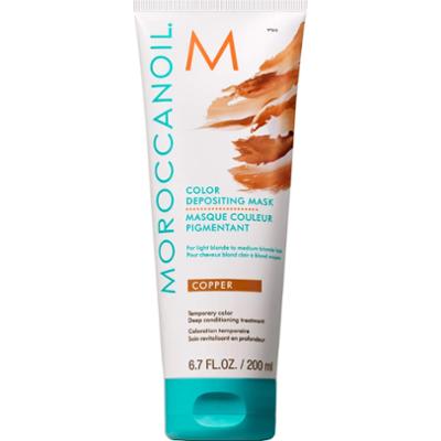 Moroccanoil Color Depositing Mask - arganowa maska koloryzująca do włosów, 200ml Copper | Miedziany