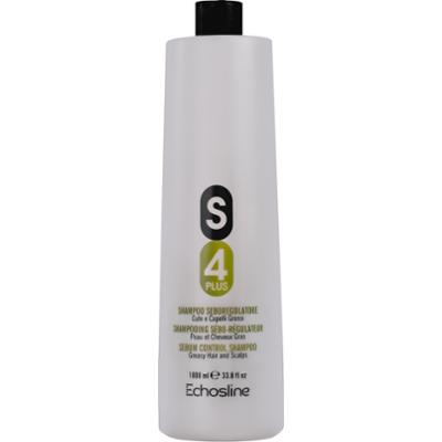 Echosline S4 Plus Sebum Control Shampoo – szampon do włosów przetłuszczających się, 1000ml