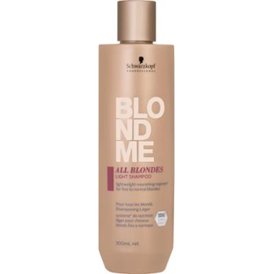 Schwarzkopf BlondMe All Blondes Light Shampoo - szampon regenerujący do włosów 300ml