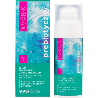 Vianek Prebiotyczny krem do twarzy z niacynamidem, 50ml