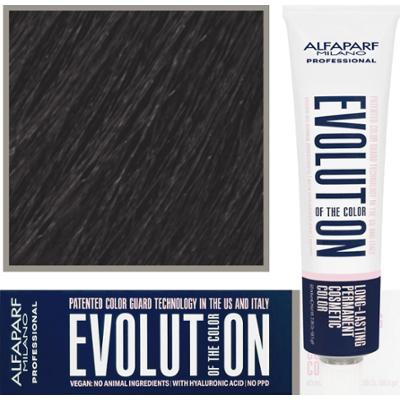 Alfaparf Evolution - wegańska farba do koloryzacji włosów, 60ml 410 | Grafitowy