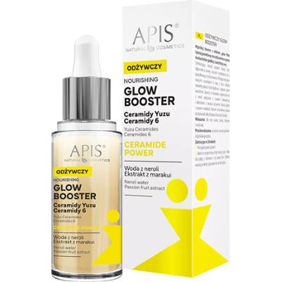 Apis Ceramide Power Glow Booster - odżywcze serum z kwasem hialuronowym, 30ml