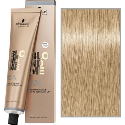 Schwarzkopf Professional BlondMe Lift&Blend – rozjaśniający krem do włosów blond, 60ml Ice Irise | Lodowo-Irysowy