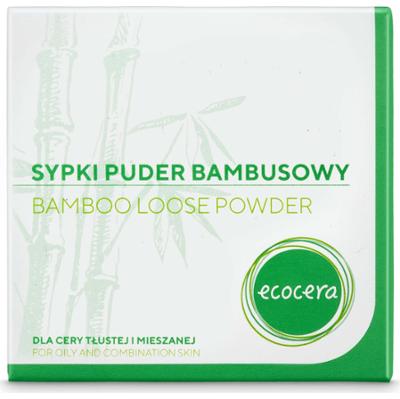 Ecocera Puder bambusowy pochłania nadmiar sebum i nie zapycha porów 8g