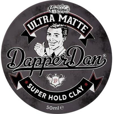 Dapper Dan Ultra Matte Clay - glinka o bardzo mocnym chwycie i ultra matowym wykończeniu, 50ml