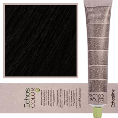 Echosline Echos Color Colouring Cream - wegańska farba do włosów, 100ml 5,11 | Bardzo Zimny Jasny Kasztan