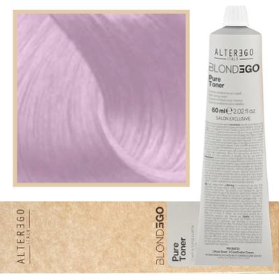 Alter Ego BlondEgo Pure Toner - ochładzający kolor toner do włosów blond, różne kolory, 60ml Platinum | Popielaty Blond