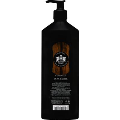 Dear Barber - szampon do zarostu i włosów nawilżająco-regenerujący, 1000ml