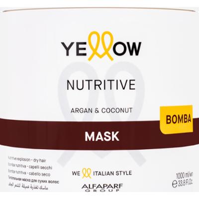Alfaparf YELLOW Nutritive - maska do włosów suchych i zniszczonych,  1000ml
