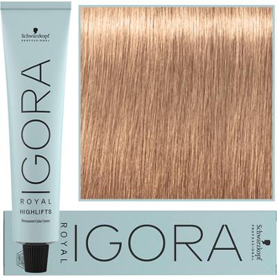 Schwarzkopf Professional Igora Royal Highlifts - farba do włosów o rozjaśniającej formule 60ml 10-49 | Ultra Blond Beżowo Fioletowy