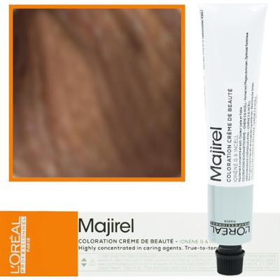 Loreal Majirel - profesjonalna farba do włosów, paleta kolorów, 50ml 6.3 Ciemny Blond Złocisty