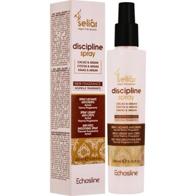Echosline Seliar Discipline Spray - wygładzający spray do włosów puszących się, 200ml
