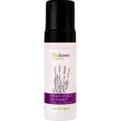 Biolaven łagodna pianka nawilżająca do mycia twarzy 150 ml
